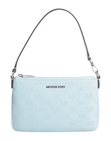 Michael Michael Kors Woman Handbag Light Blue Size - Textile Fibers In Blue