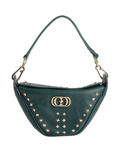 La Carrie Woman Handbag Deep Teal Size - Leather In Green