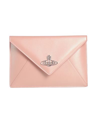Vivienne Westwood Woman Handbag Light Pink Size - Leather In Pink
