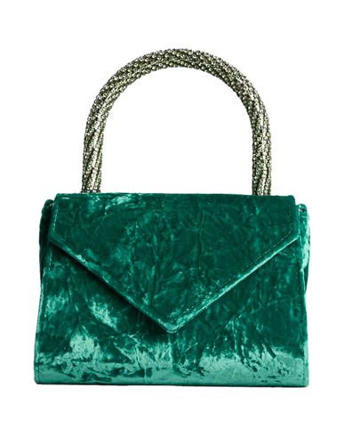 Gedebe Woman Handbag Emerald Green Size - Textile Fibers In Green