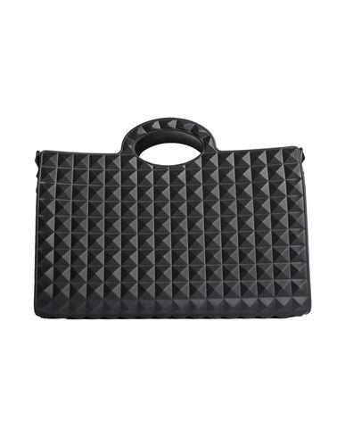 Valentino Garavani Woman Handbag Black Size - Rubber In Black