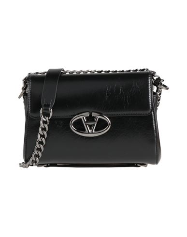 Valentino Garavani Woman Cross-body Bag Black Size - Leather In Black