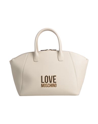 Love Moschino Woman Handbag Ivory Size - Leather In White