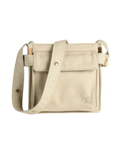 Burberry Man Cross-body Bag Beige Size - Textile Fibers In Sand