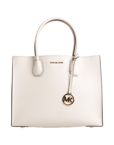 Michael Michael Kors Woman Handbag Off White Size - Cow Leather In White