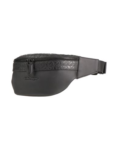 Ferragamo Woman Belt Bag Black Size - Calfskin In Black