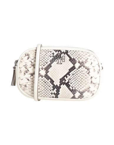 Tory Burch Woman Cross-body Bag Cream Size - Textile Fibers In White