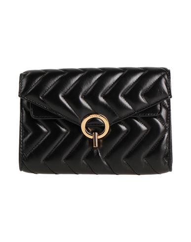 Sandro Woman Cross-body Bag Black Size - Cowhide In Black