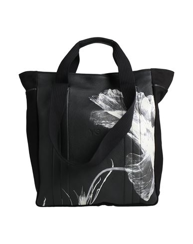 Y-3 Man Handbag Black Size - Organic Cotton, Polyurethane In Black