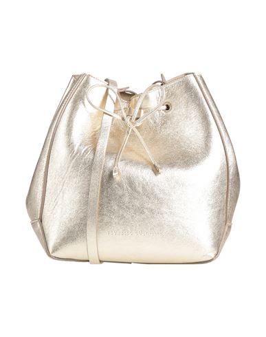 Brunello Cucinelli Woman Cross-body Bag Platinum Size - Leather In Gray