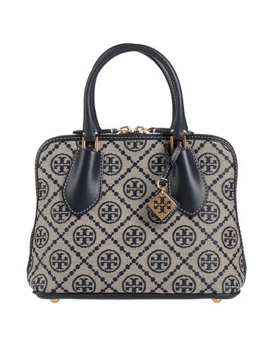 Tory Burch Woman Handbag Midnight Blue Size - Textile Fibers In Blue