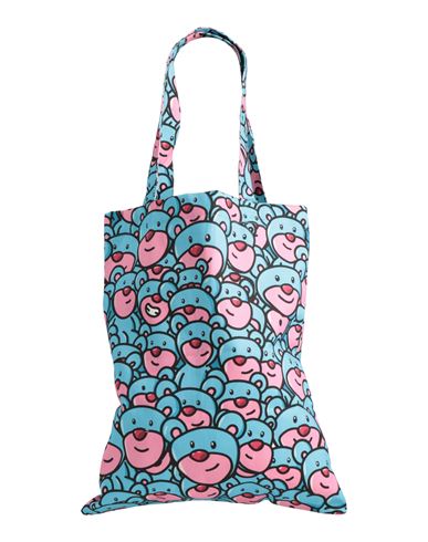 Inbetweeners Woman Shoulder Bag Azure Size - Cotton In Blue