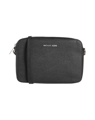 Michael Michael Kors Woman Cross-body Bag Black Size - Leather In Black