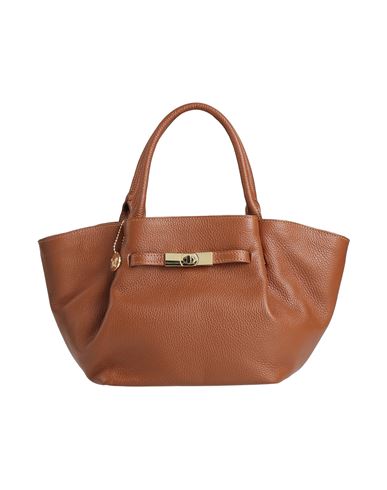 Laura Di Maggio Woman Handbag Tan Size - Leather In Brown