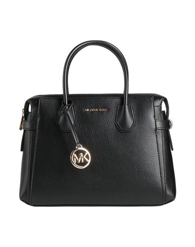 Michael Michael Kors Woman Handbag Black Size - Polyurethane, Polyester In Black