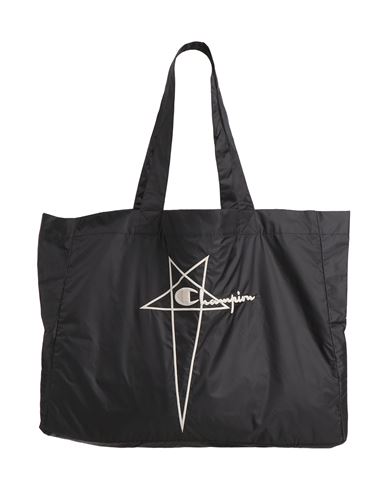 Rick Owens X Champion Woman Handbag Black Size - Polyamide In Black