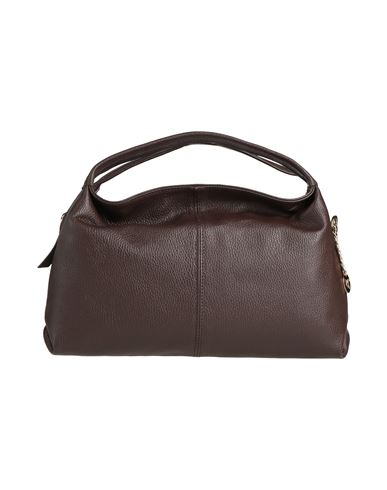 Laura Di Maggio Woman Handbag Dark Brown Size - Leather In Brown