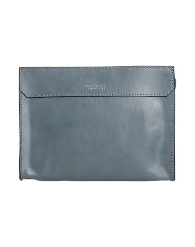 The Bridge Man Handbag Slate Blue Size - Leather In Blue