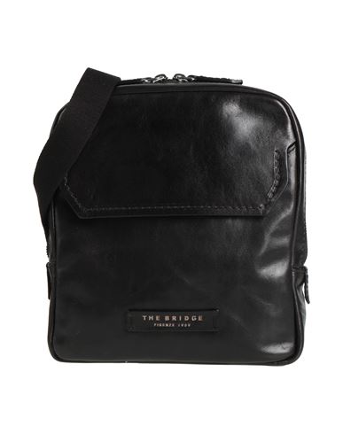 The Bridge Man Cross-body Bag Black Size - Leather In Black