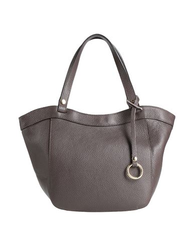 Laura Di Maggio Woman Handbag Dark Brown Size - Leather In Brown