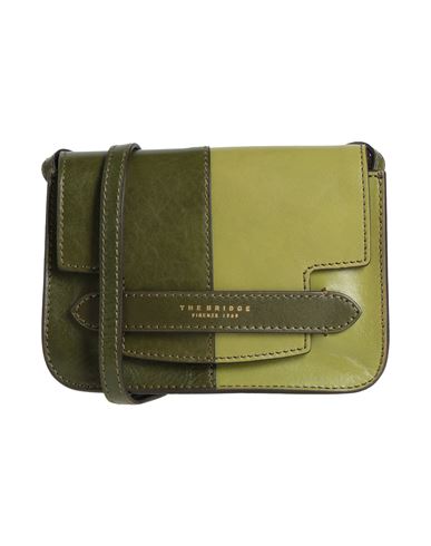 The Bridge Woman Cross-body Bag Green Size - Leather In Green