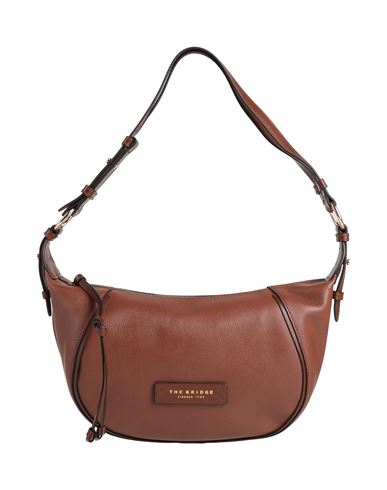 The Bridge Woman Shoulder Bag Brown Size - Leather In Brown