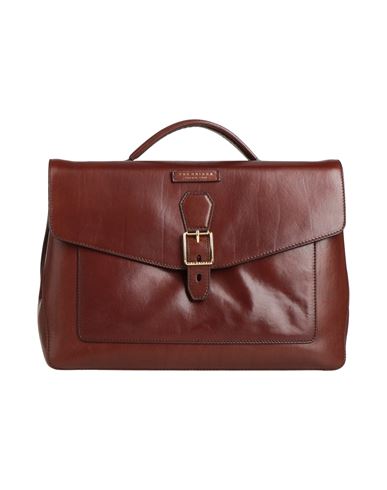 The Bridge Man Handbag Brown Size - Leather In Brown