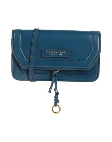 The Bridge Woman Cross-body Bag Blue Size - Leather In Blue