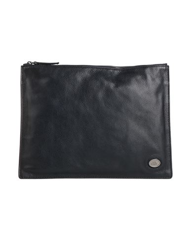 The Bridge Man Handbag Navy Size - Leather In Black