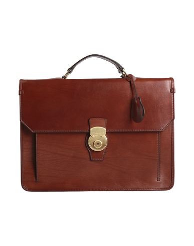 The Bridge Man Handbag Brown Size - Leather In Brown