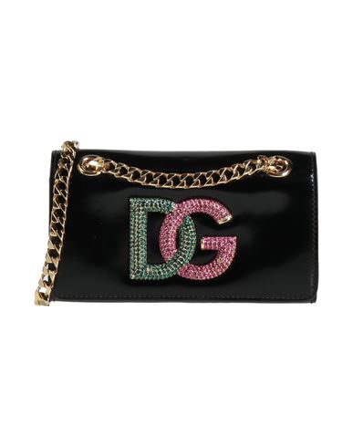Dolce & Gabbana Woman Cross-body Bag Black Size - Calfskin In Black