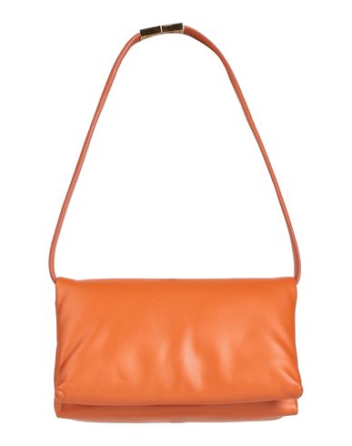 Marni Woman Handbag Rust Size - Cow Leather, Brass In Red
