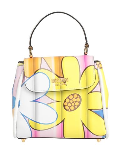 Moschino Couture Woman Handbag White Size - Leather In White