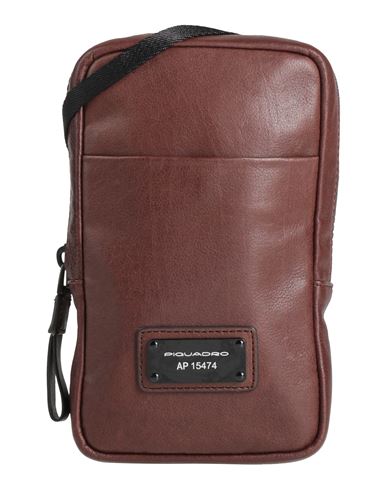 Bolso con bandolera Hombre Marrón chocolate -- Hombre