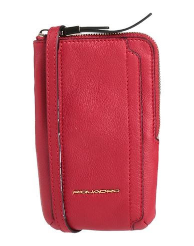 Piquadro Woman Cross-body Bag Red Size - Cow Leather, Eva (ethylene - Vinyl - Acetate), Nylon, Polye In Red
