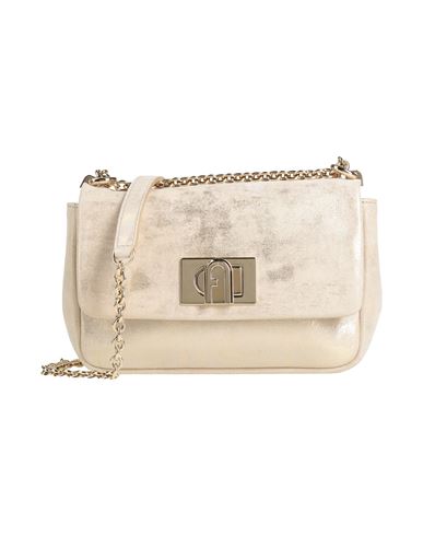 Furla Woman Cross-body Bag Sand Size - Goat Skin In Sand