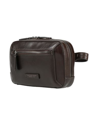 The Bridge Man Belt Bag Dark Brown Size - Cow Leather In Brown
