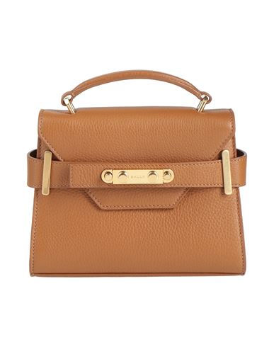 Bally Woman Handbag Tan Size - Leather In Brown