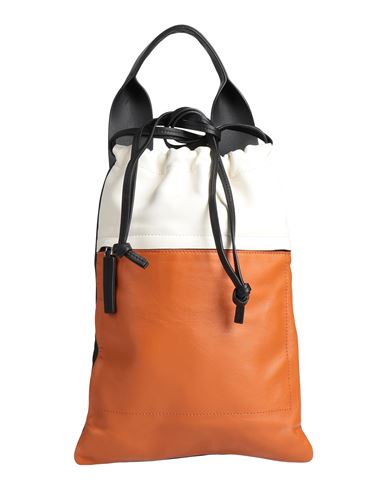 Plan C Woman Handbag Tan Size - Leather In Brown