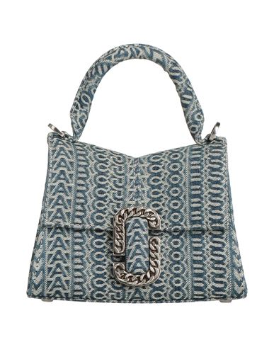Marc Jacobs Woman Handbag Blue Size - Cotton