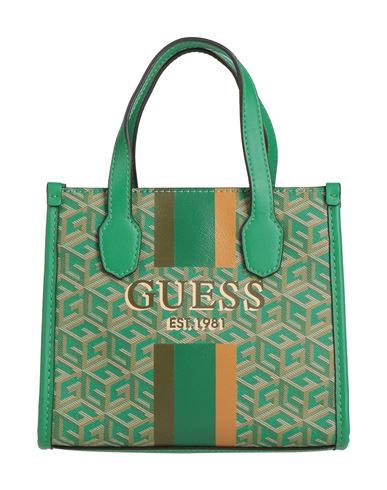 Guess Woman Handbag Green Size - Polyurethane