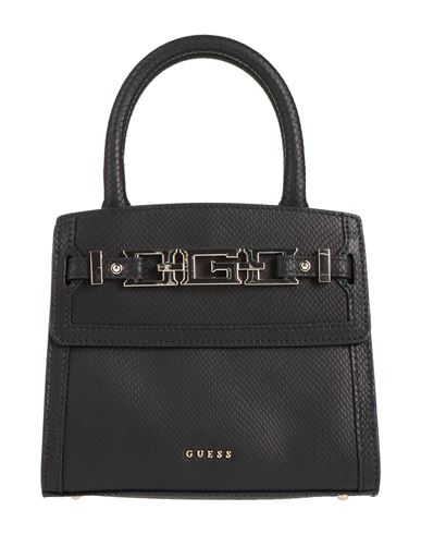 Guess Woman Handbag Black Size - Leather