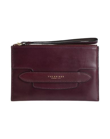 The Bridge Woman Handbag Plum Size - Leather In Purple