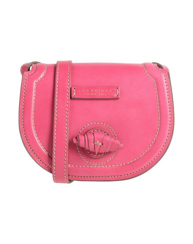 The Bridge Woman Cross-body Bag Fuchsia Size - Leather In Pink