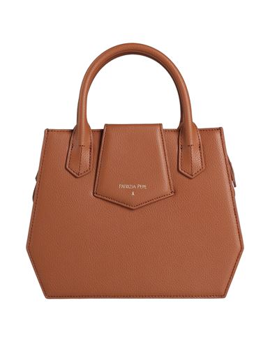 Patrizia Pepe Woman Handbag Tan Size - Leather In Brown