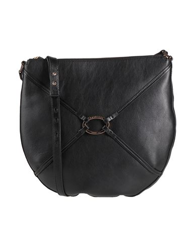 The Bridge Woman Cross-body Bag Black Size - Leather In Black