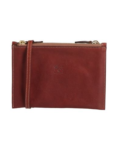 Il Bisonte Woman Cross-body Bag Tan Size - Leather In Brown