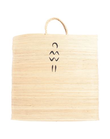 Made For A Woman X Modes Woman Handbag Beige Size - Natural Raffia In Sand