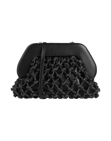 Themoirè Woman Cross-body Bag Black Size - Textile Fibers In Black