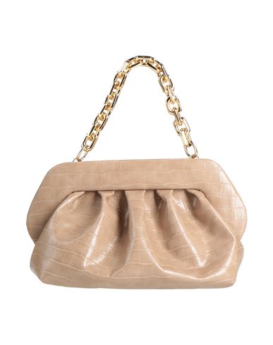 Themoirè Woman Handbag Sand Size - Textile Fibers In Sand